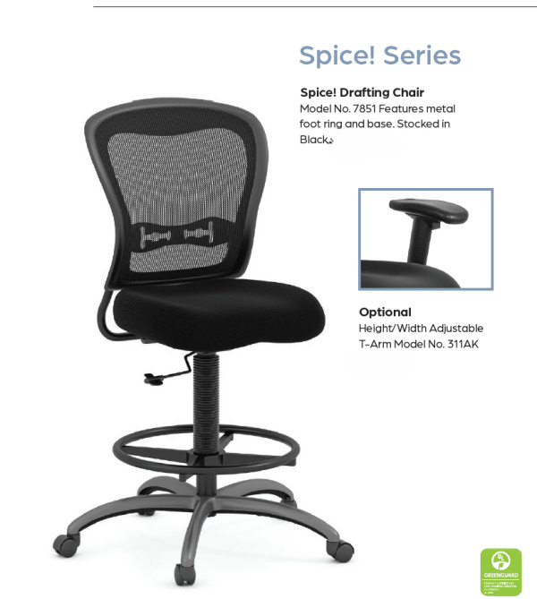 Spice Series Drafting Chair - Image 7