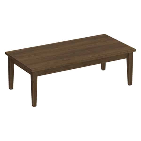 Laminate Top With Solid Wood Base Coffee Table - Image 5