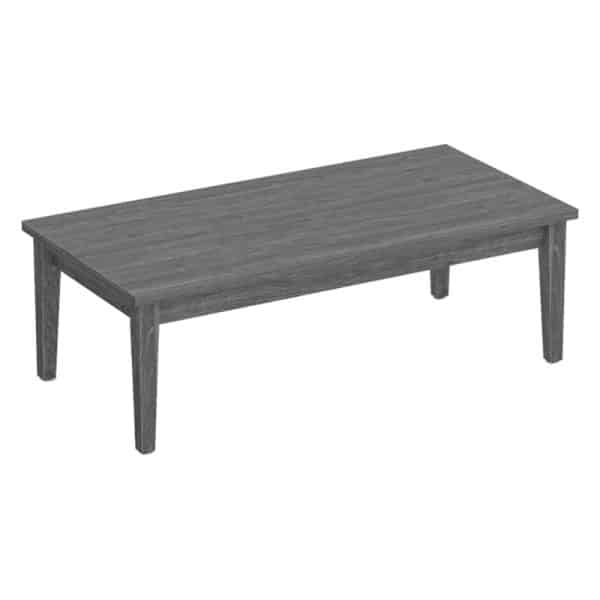 Laminate Top With Solid Wood Base Coffee Table - Image 6