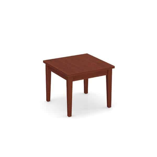 Laminate Top With Solid Wood Base End Table - Image 2