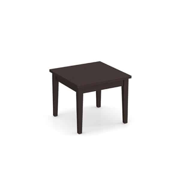 Laminate Top With Solid Wood Base End Table - Image 4