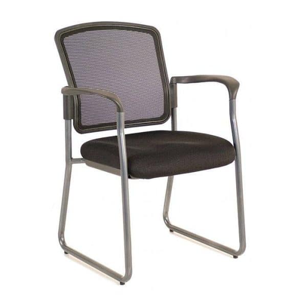 Sleek Mesh Guest Chair - Image 2