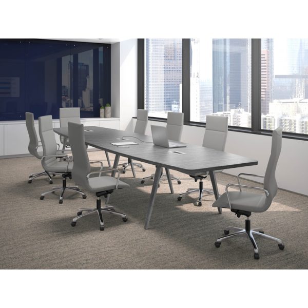 SIGNATURE COLLECTION CONFERENCE TABLES-BOAT SHAPED - Image 9